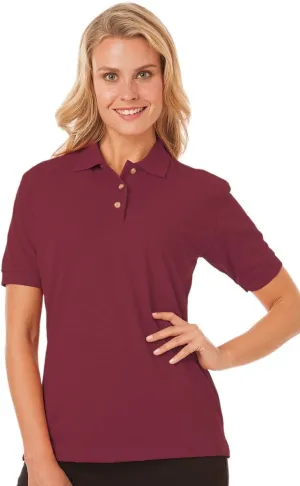 Blue Generation BG6204 Ladies' Short Sleeve Superblend Pique Polo