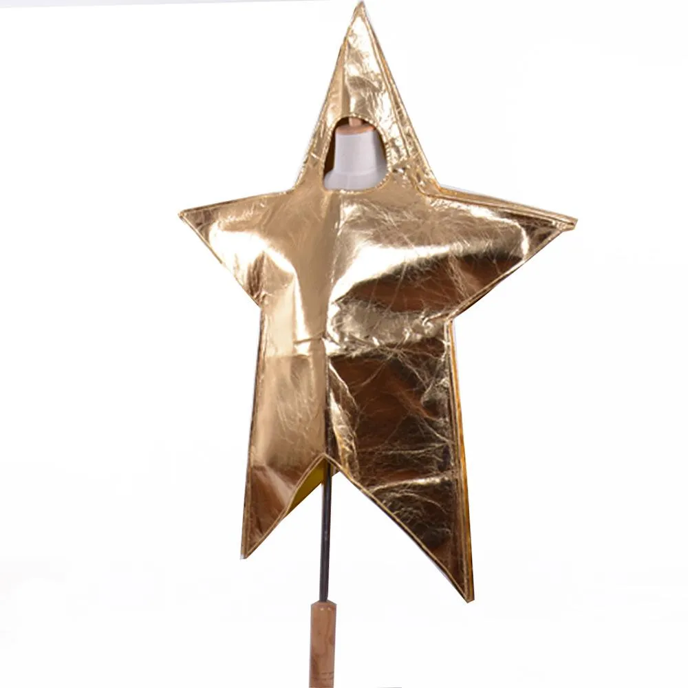 Fun Express Gold Start Shaped Costume Great for Pageants Christmas Plays and Parades