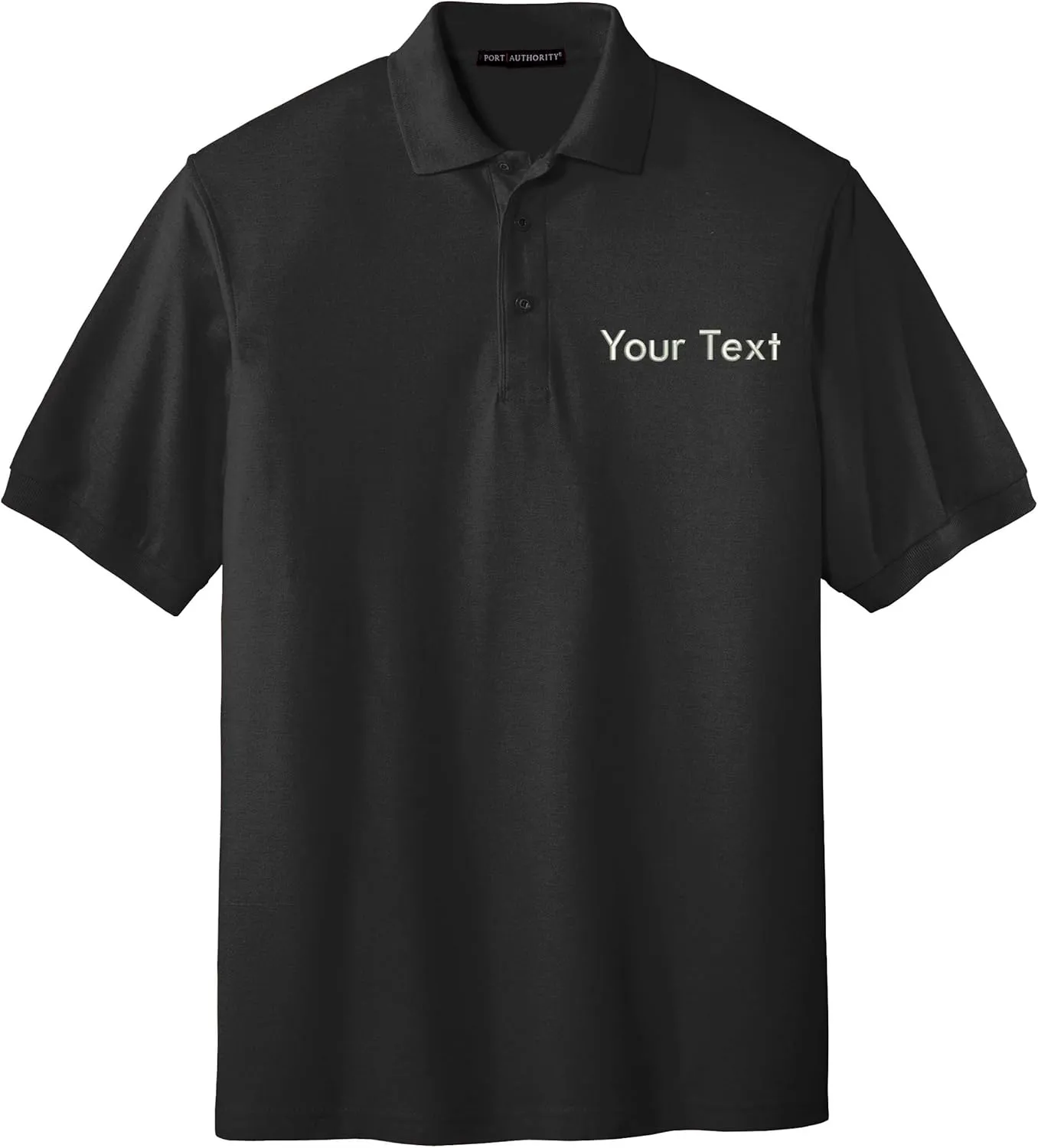 INK STITCH Men K500 Custom Stitching Silk Touch Polo Custom Shirts - 37 Colors
